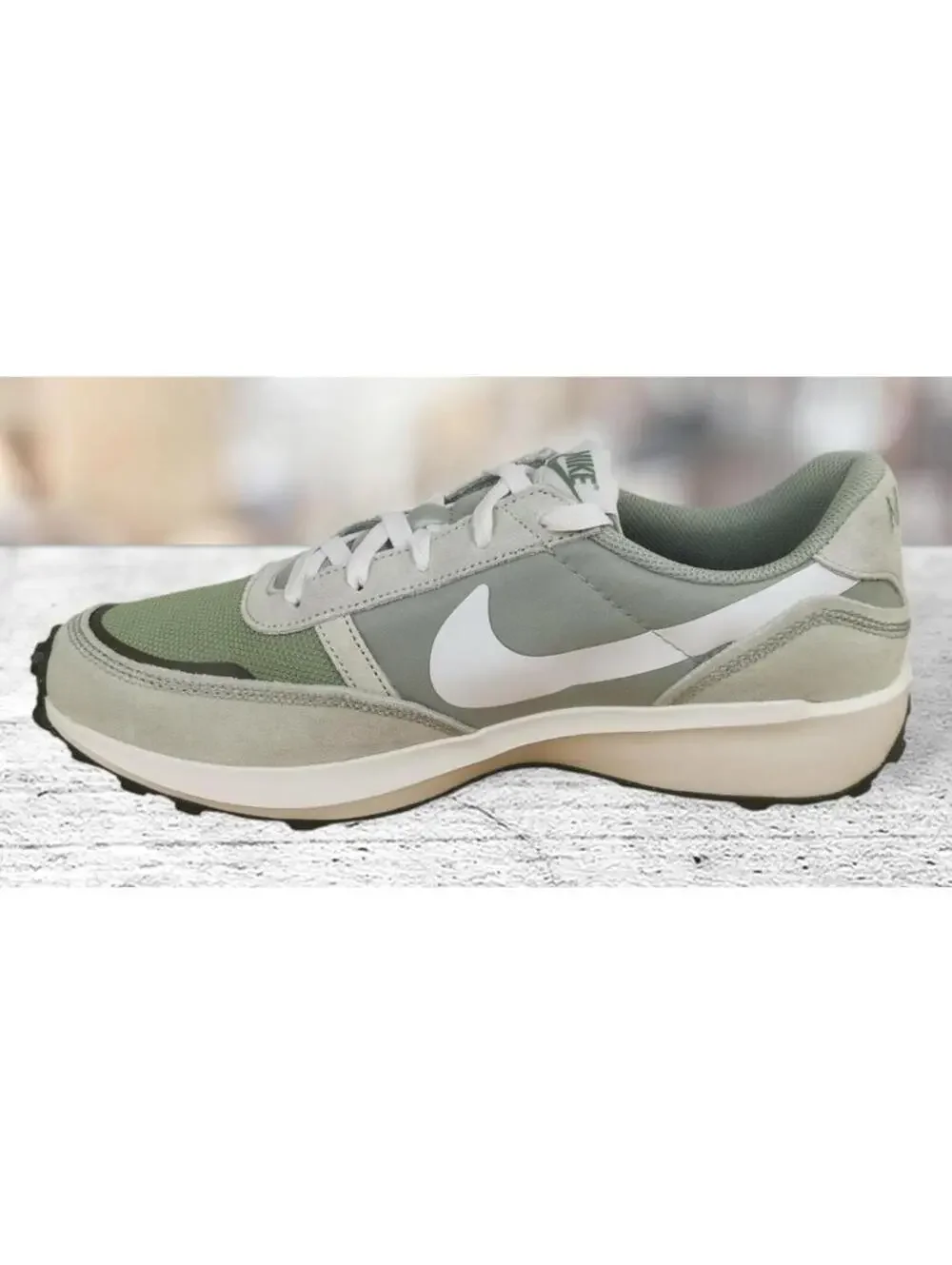 Nike Waffle Nav Size 10 Men’s‎ Jade Horizon Sail-Oil Green FJ4195-300 New